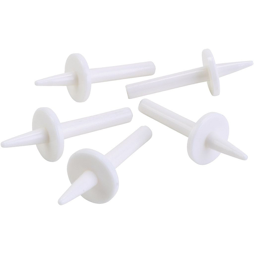 Creativ Company Bastelset – Drehkreisel-Stifte – 50-teilig