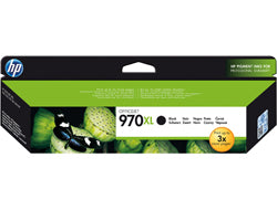 HP Tintenpatrone 970XL, Schwarz, 9'200 Seiten – für PageWide Pro 452/477