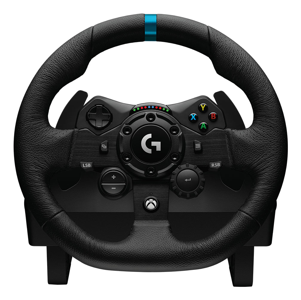 Logitech G G923 – Joystick – USB (kabelgebunden), für PC, PlayStation 4 & PlayStation 5, Force-Feedback