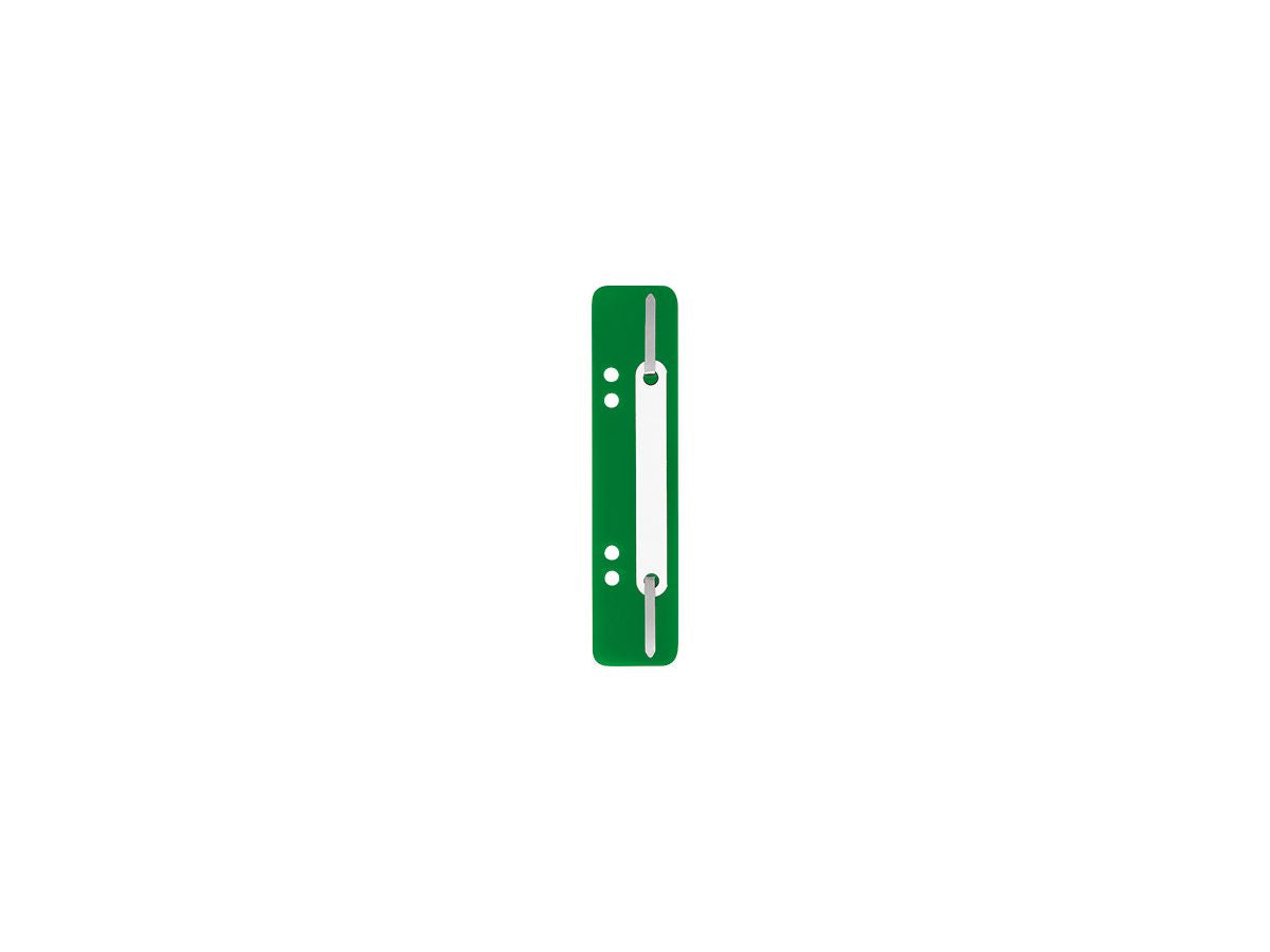 Buroline Heftstreifen – 150 × 34 mm – Polypropylen (PP) – dunkelgrün – 25 Stk.