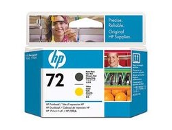 HP Value Pack Druckkopf + Tinte Nr. 72 – Schwarz/Gelb, 130 ml