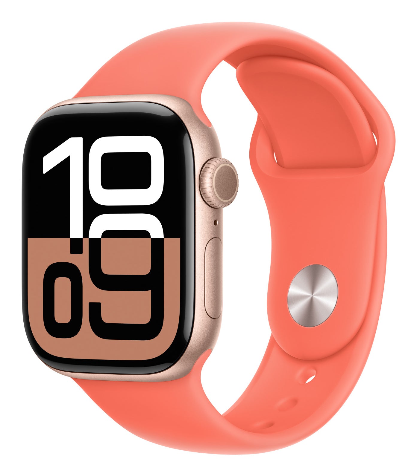 Apple Sportarmband – Armband – für Apple Watch 42 mm, Tangerine, M/L, Kunststoff