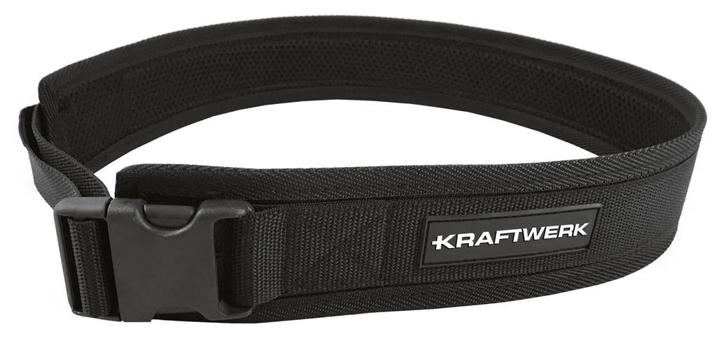 KRAFTWERK Werkzeuggürtel 85–125 cm – schwarz, Polyester
