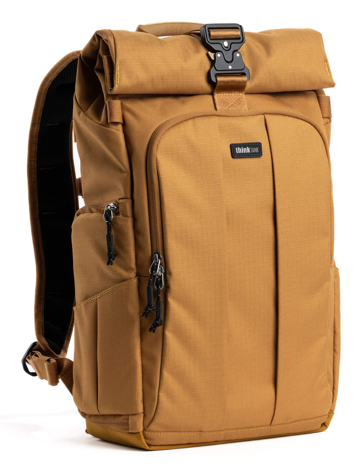 Think Tank RollTop Kamerarucksack – 23 l, bis zu 7 Objektive – für Notebook bis 35,6 cm (14") – Orange