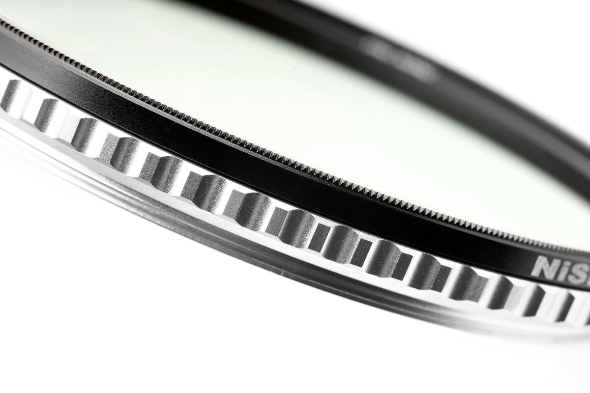 NiSi Swift VND Mist Kit 77 mm Filter-Kit – ND1.5/ND4/VND, 1–9 Stufen, Glas – Schwarz – 4er-Pack