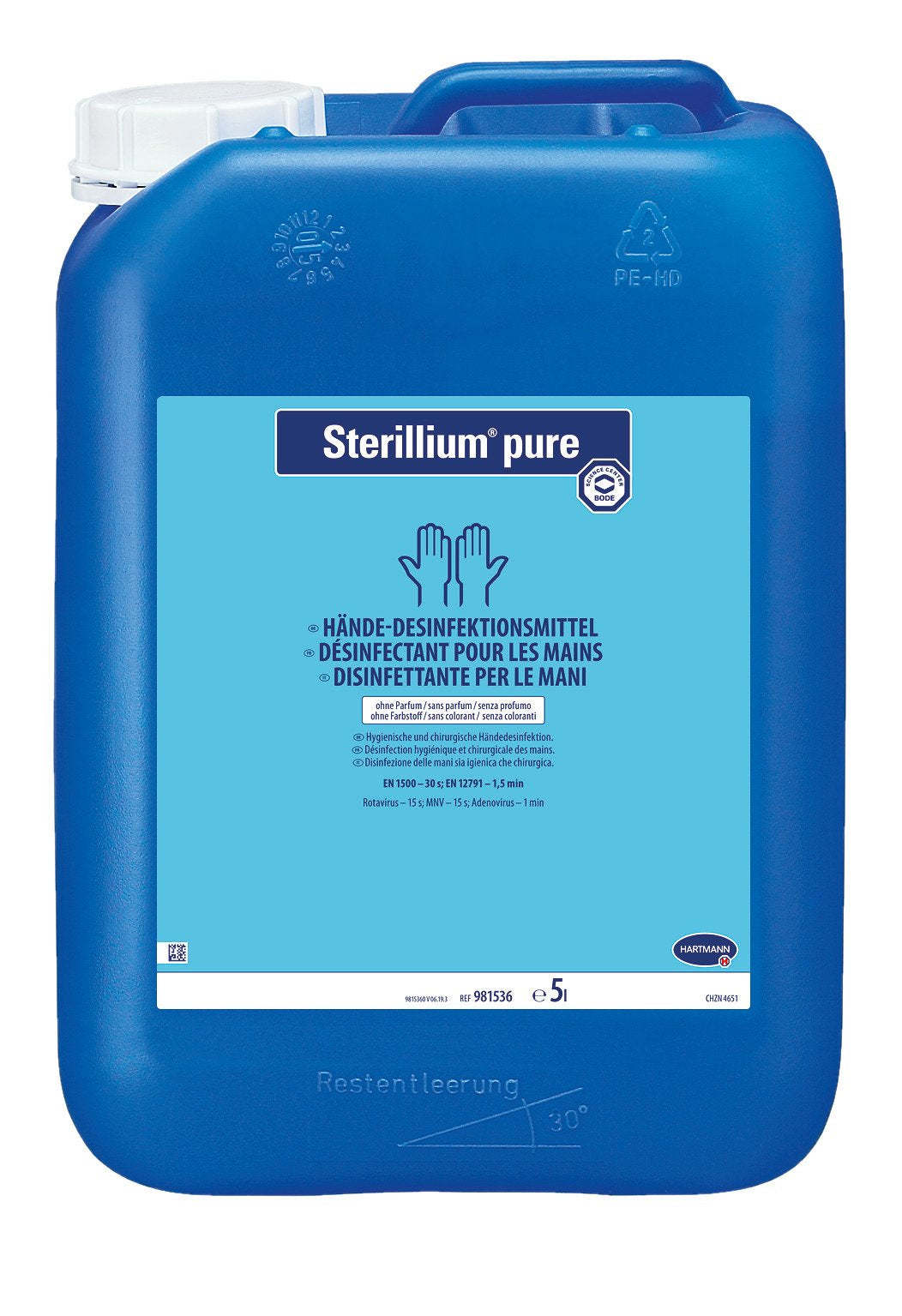 Sterillium Händedesinfektionsmittel – Kanister – 5 l