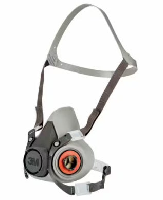 3M Halbmaske 6200M – Gr. M – Grau – 24 Stk. – für 3M Serien 2000/5000/7000