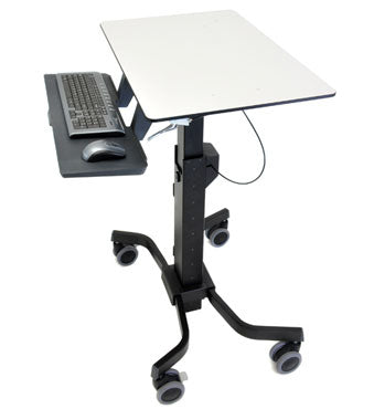 Ergotron Teachwell II Basismodell IT-/Medizin-Fahrwagen – Anthrazit