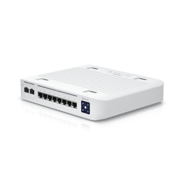 Ubiquiti UniFi Enterprise 8 PoE – Managed Switch – 8×2.5G, 2×SFP+, L3, PoE+ 120 W, 19" Rack