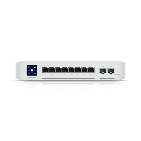 Ubiquiti UniFi Enterprise 8 PoE – Managed Switch – 8×2.5G, 2×SFP+, L3, PoE+ 120 W, 1U