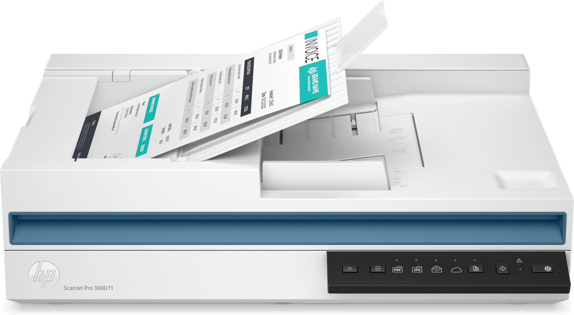 HP ScanJet Pro 3600 f1 – Flachbett + ADF, A4, Duplex, 30 ppm, USB, 1'200 dpi