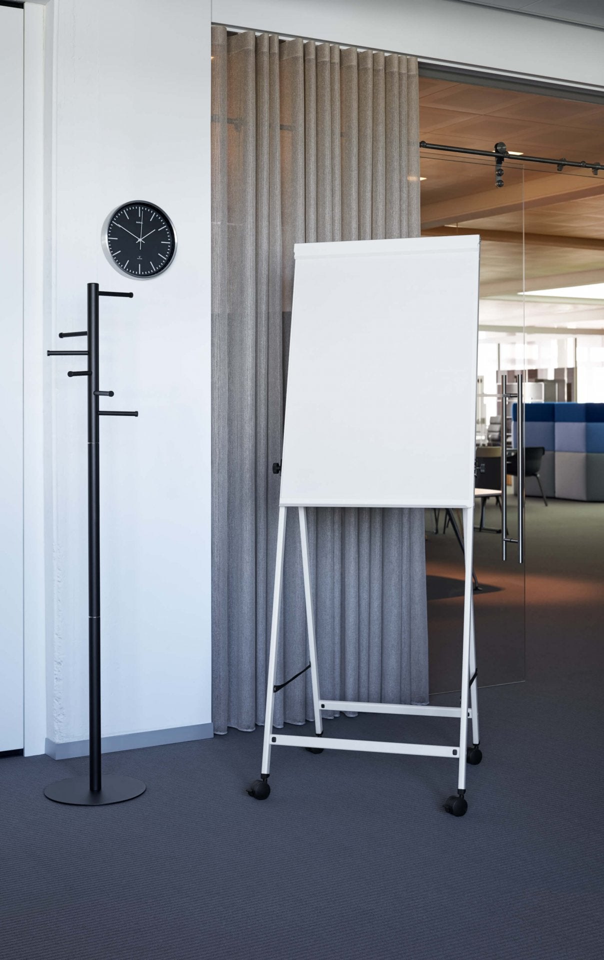 MAUL Garderobenständer – Stahl – Schwarz – 1'770 mm
