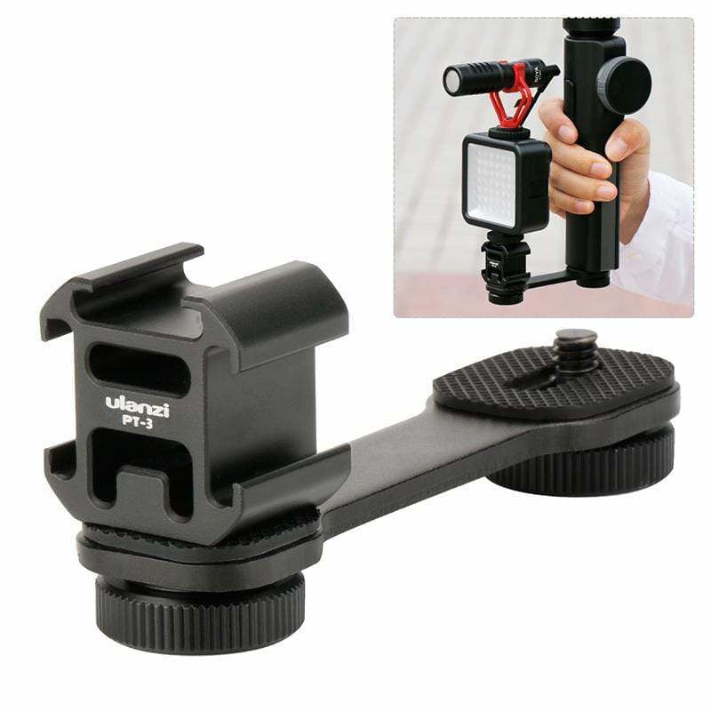 Ulanzi PT-3 Schuhhalterung – Metall, 1/4-20" – für Gimbal – Schwarz