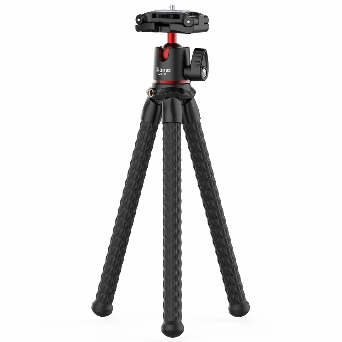 Ulanzi MT-11 Mini-Stativ – bis 31 cm, Traglast 2 kg, mit Smartphone-Halter