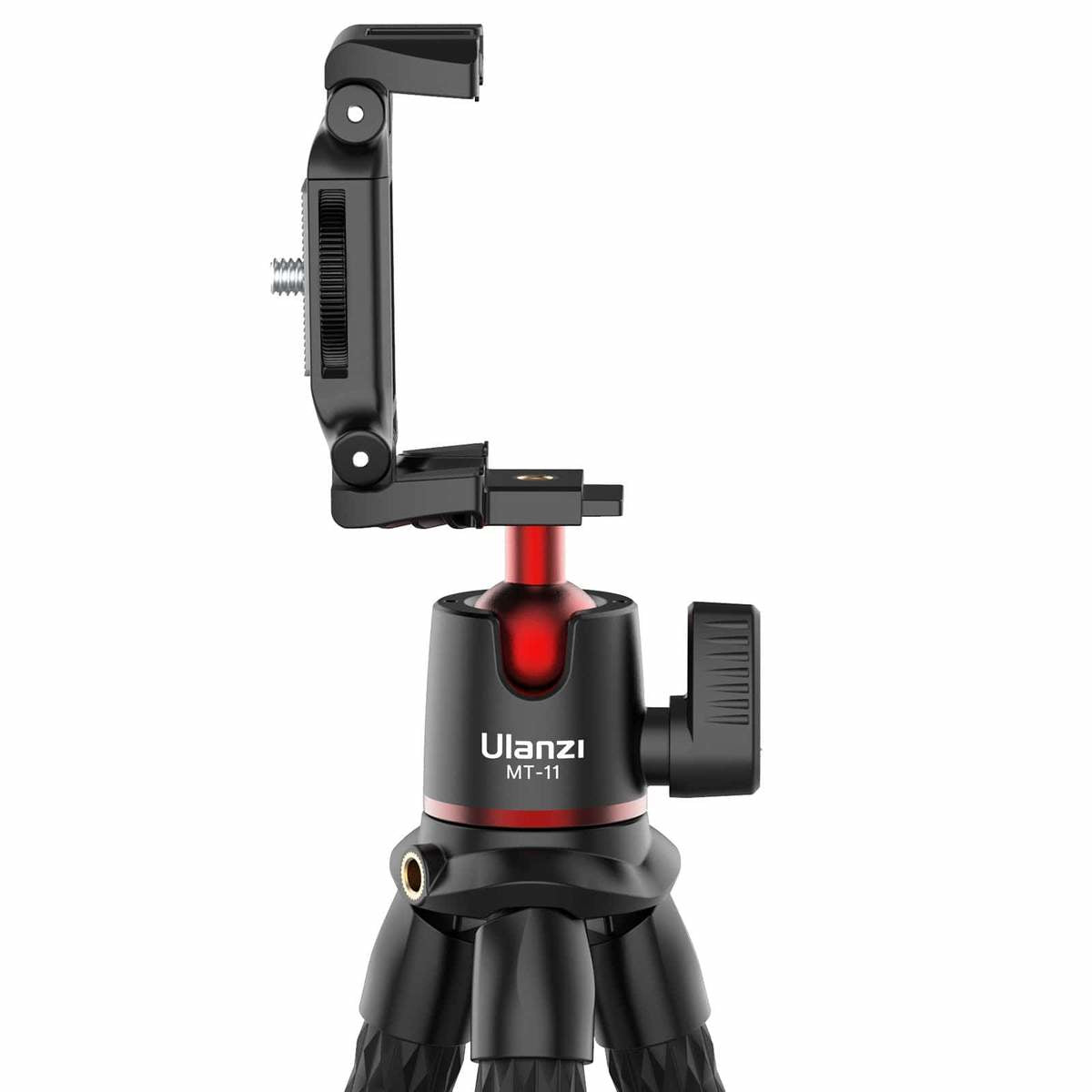 Ulanzi MT-11 Mini-Stativ – bis 31 cm, Traglast 2 kg, mit Smartphone-Halter