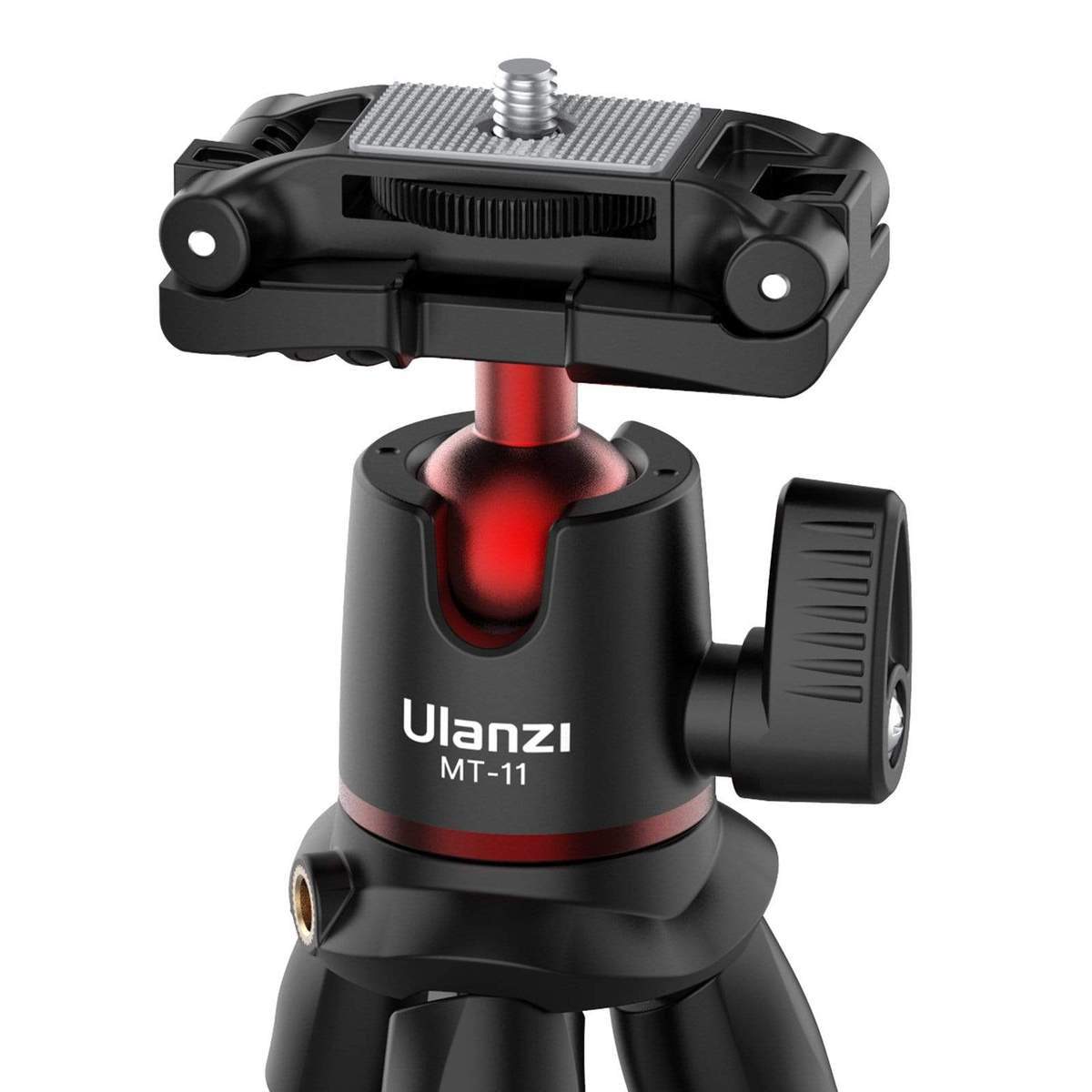 Ulanzi MT-11 Mini-Stativ – bis 31 cm, Traglast 2 kg, mit Smartphone-Halter