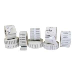 Zebra Drucketiketten, 44 mm × 19 mm, weiss, PP, permanent selbstklebend
