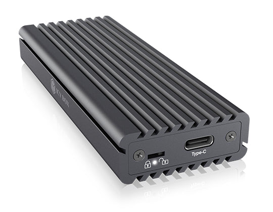 ICY BOX IB-1817MC-C31 – 1-Schacht M.2 SSD-Gehäuse – USB 3.2 Gen 2 (10 Gbit/s), PCIe 3.0/NVMe, SATA III