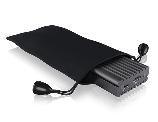 ICY BOX IB-1817MC-C31 – 1-Schacht M.2 SSD-Gehäuse – USB 3.2 Gen 2 (10 Gbit/s), PCIe 3.0/NVMe, SATA III