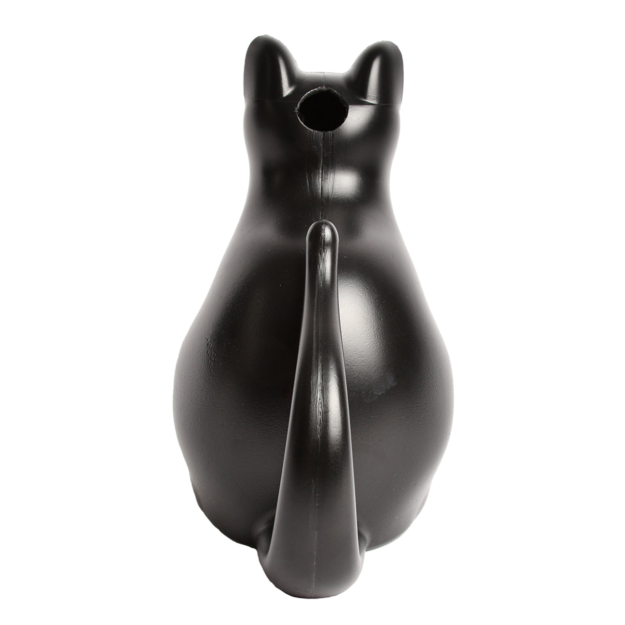 Esschert Design Giesskanne Katze – 3,1 l, Polyethylen, Schwarz, 17,0 × 25,9 × 29,2 cm