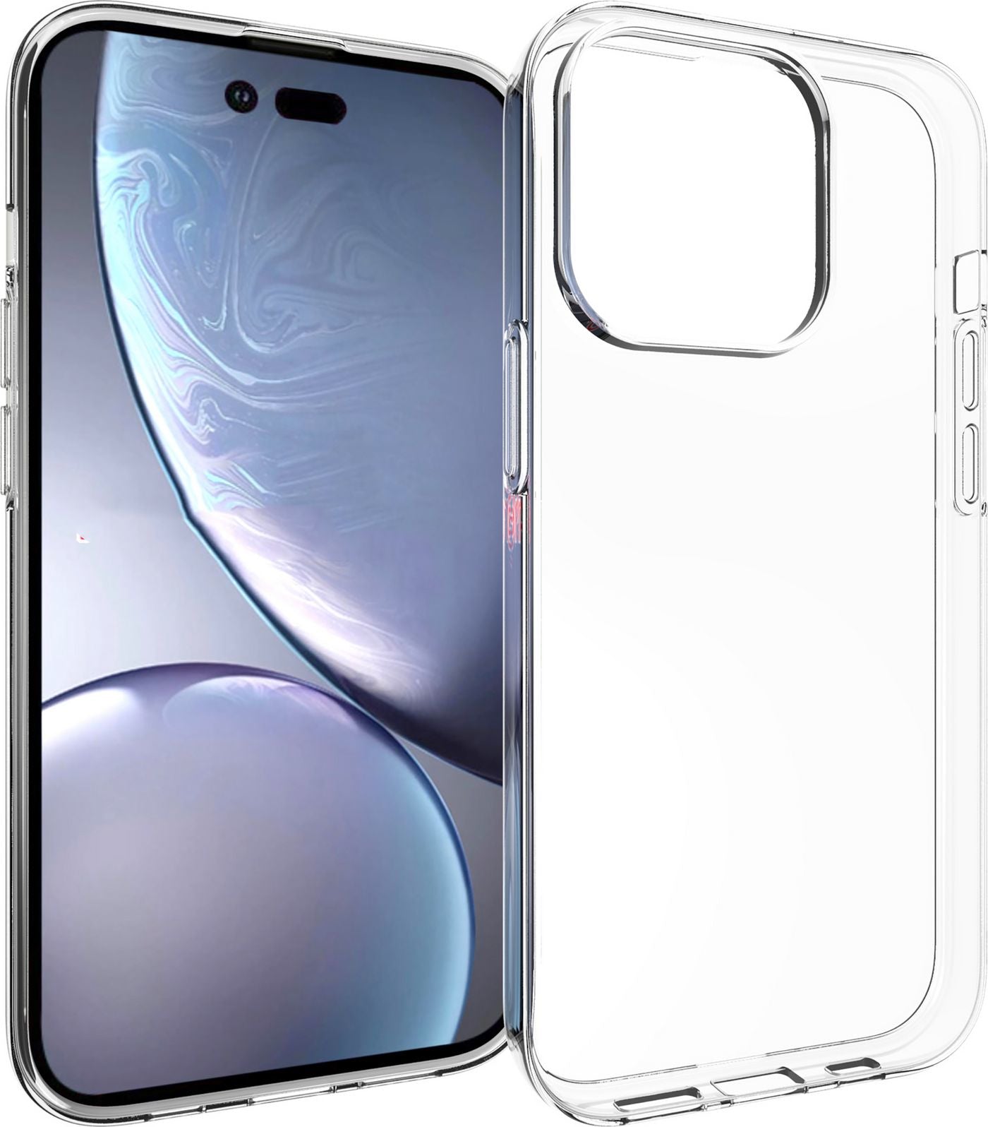 eSTUFF INFINITE (GRS) VIENNA – Backcover – für Apple iPhone 14 Pro, TPU, Transparent