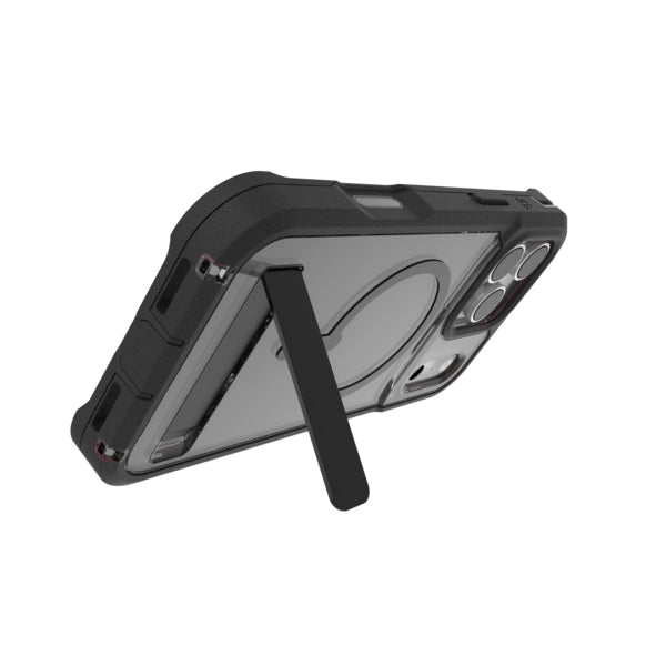 ZAGG Backcover Rainier – für Apple iPhone – schwarz – MagSafe kompatibel