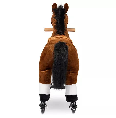 Zoosy Raidony S Aufsitztier – Pferd – 80 × 73 × 25 cm – Belastbarkeit 55 kg – ab 3 Jahren