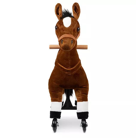 Zoosy Raidony S Aufsitztier – Pferd – 80 × 73 × 25 cm – Belastbarkeit 55 kg – ab 3 Jahren