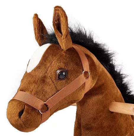 Zoosy Raidony S Aufsitztier – Pferd – 80 × 73 × 25 cm – Belastbarkeit 55 kg – ab 3 Jahren