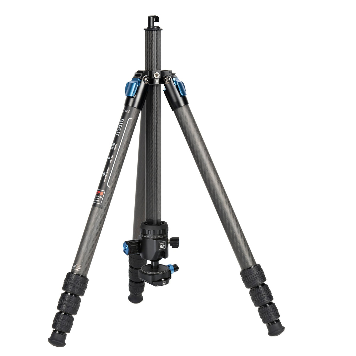 Sirui ST-124 Stativ – Carbon, bis 158 cm, 12 kg Traglast