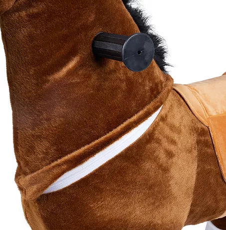 Zoosy Aufsitztier Pferd – 4 Räder, max. 75 kg – 90 × 91 × 27 cm – ab 4 Jahren