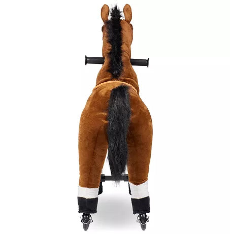 Zoosy Aufsitztier Pferd – 4 Räder, max. 75 kg – 90 × 91 × 27 cm – ab 4 Jahren