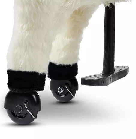Zoosy Raidony Aufsitztier Lama – bis 55 kg – 80,0 × 80,0 × 25,0 cm – ab 3 J. – weiss