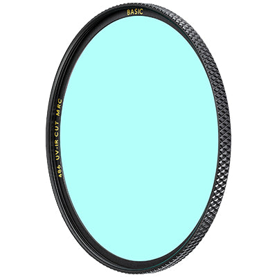 B+W 486 Basic UV/IR-Cut-Filter – 49 mm, MRC – für Kameras mit 49 mm Filtergewinde