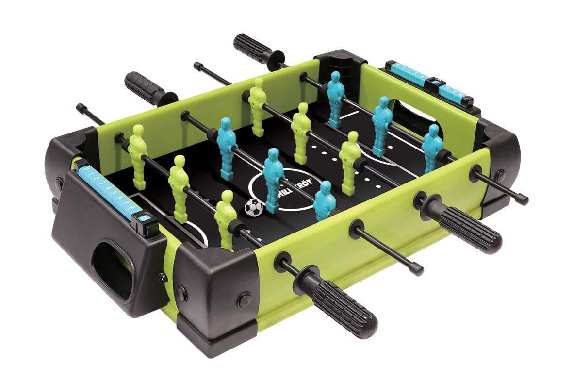 Schildkröt Funsports Mini Tischfussball – Brettspiel, 2 Spieler, ab 5 Jahren, 10 Min., EN