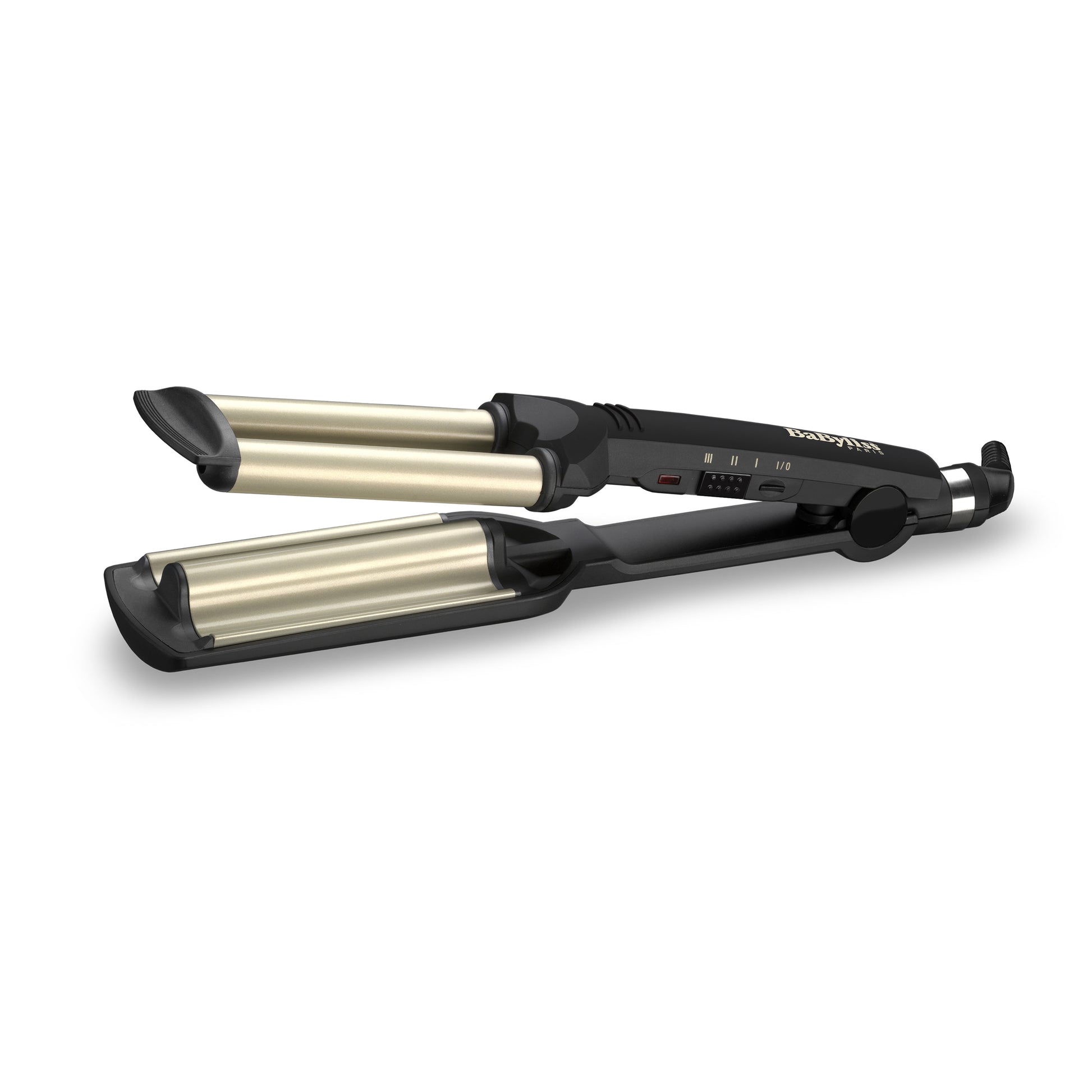 BaByliss Texturiereisen EasyWaves C260E – Keramikbeschichtung, 160–200 °C – Schwarz/Silber