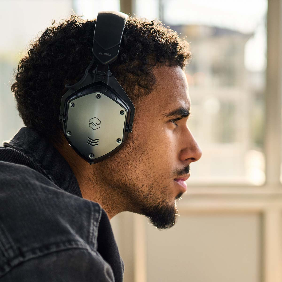 V-MODA M-200-ANC – Over-Ear Headset – Bluetooth, ANC – Schwarz – bis 20 h