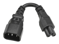 Eaton Netzkabel, IEC C14 auf IEC C5, H05VV-F, 2,5 A, 0,15 m