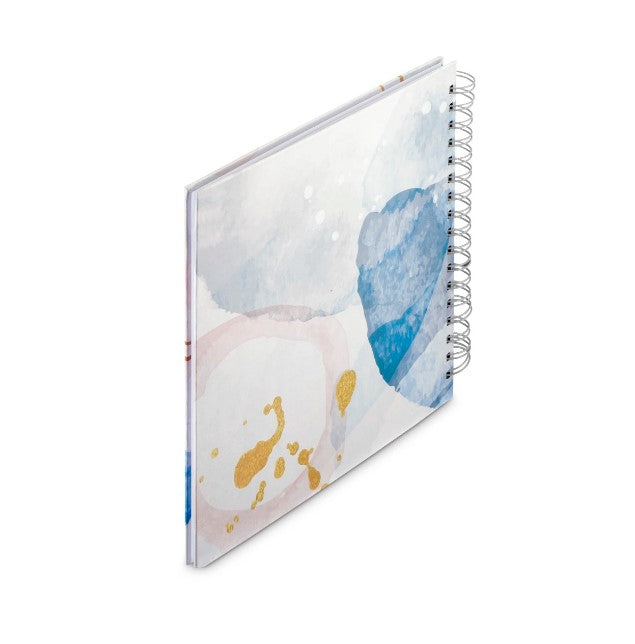Hama Fotoalbum – für 280 × 240 mm, blau, Spiralbindung, Karton