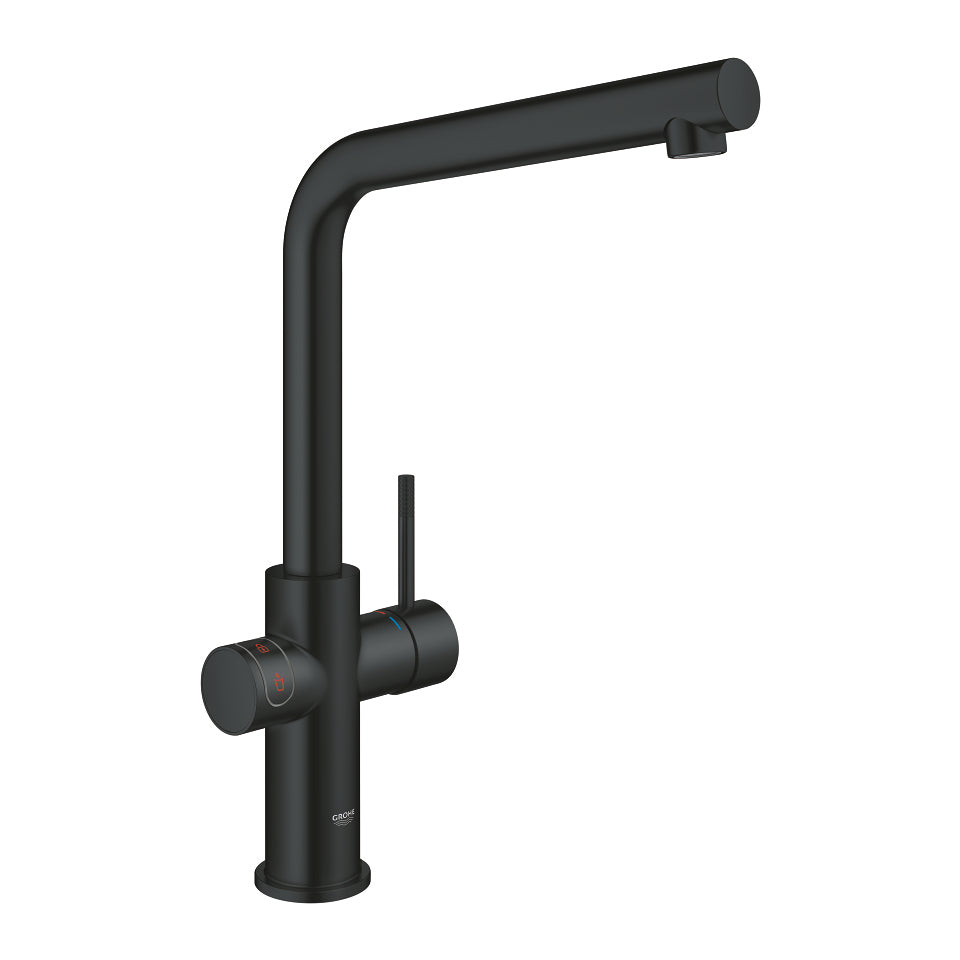 GROHE Boiler Red II L – Messing, 2100 W, Schwarz
