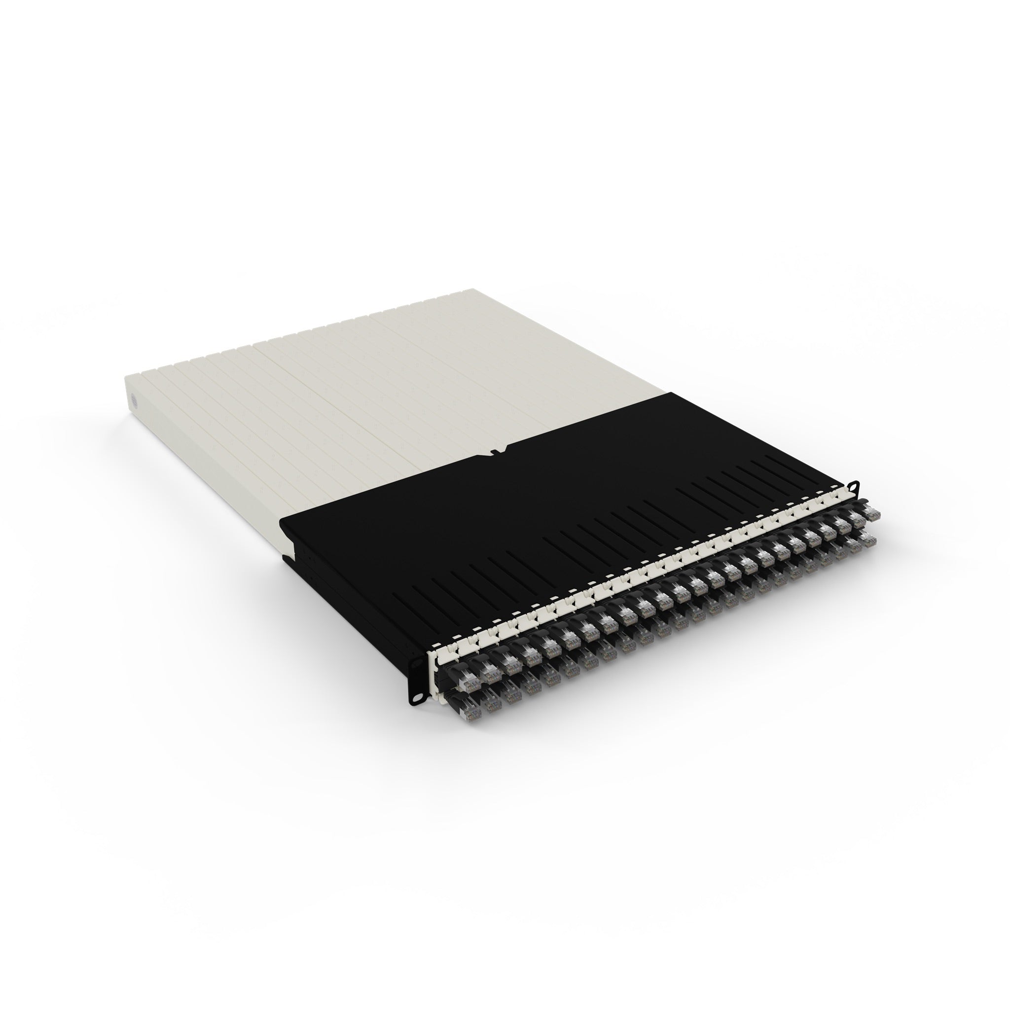 Patchbox Netzwerkkabel – Schwarz, geschirmt
