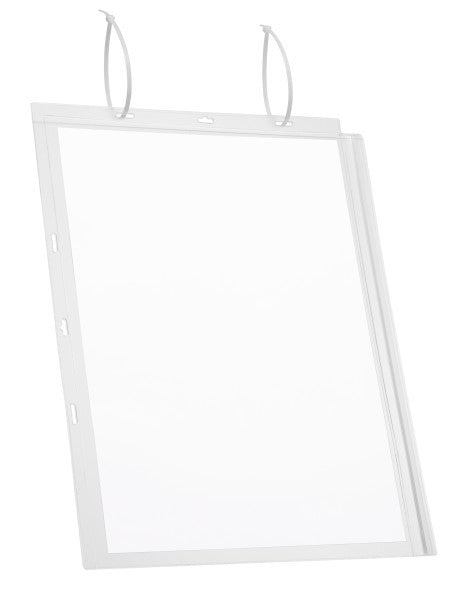 Durable Plakattasche – 297 × 420 mm, transparent, Kunststoff, wiederablösbar