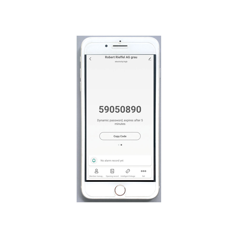 Rieffel Schlüsseldepot KSB-25 E B, 2 Haken, Elektronikschloss (Bluetooth/App) – Wandmontage