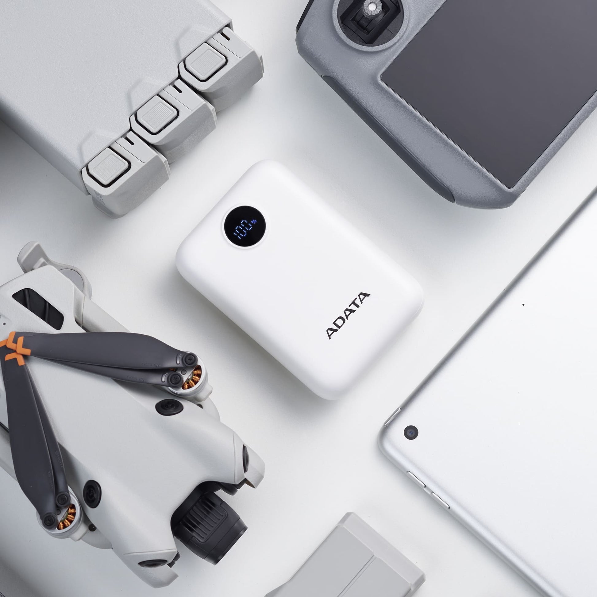 ADATA Powerbank – 10'000 mAh, Weiss