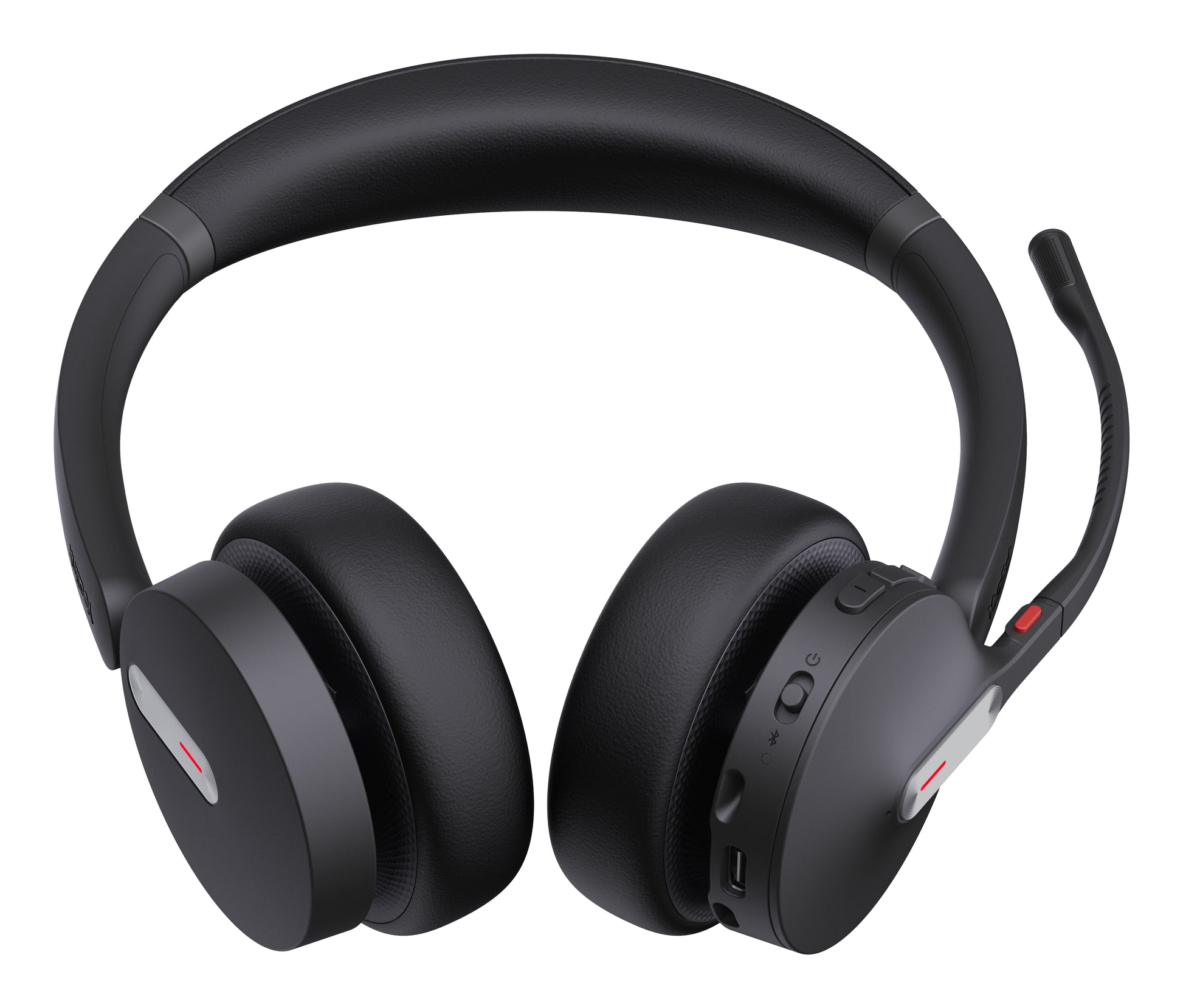 Yealink BH70 – Duo Headset (On-Ear) – Bluetooth, USB-C, ANC – Schwarz – für PC/Mac/Android – bis 35 h