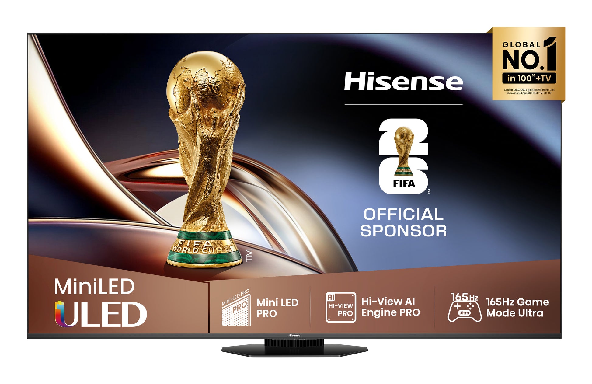 Hisense 55U8Q – 55" Fernseher – 4K UHD – Mini-LED – VIDAA U9 – 165 Hz – Dolby Vision – 700 cd/m²
