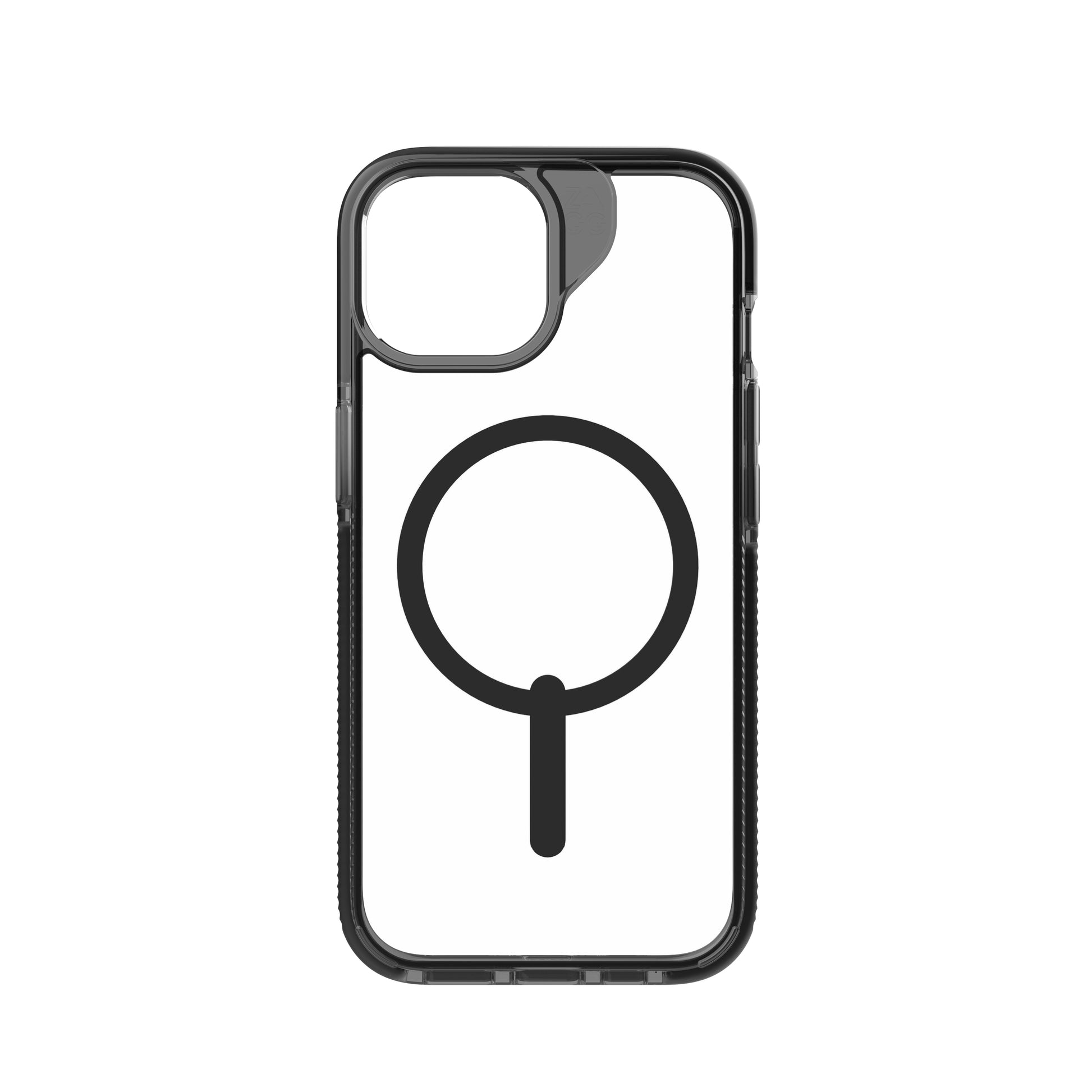 ZAGG Backcover Santa Cruz – für Apple iPhone 16E/15/14/13 – schwarz – Snap-/Lock-Verschluss