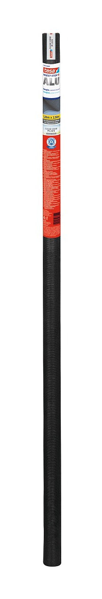 TESA Insektenschutznetz – 120 × 250 cm – Anthrazit – UV-Schutz