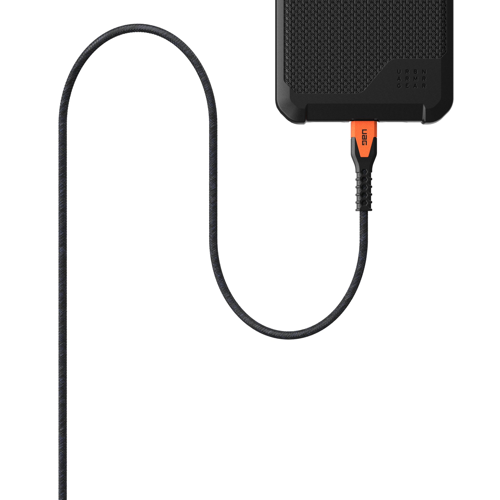 Urban Armor Gear UAG Kabel – USB-C auf Lightning 1,5 m, MFi zertifiziert, PD 60 W, geflochten – für iPhone/iPad
