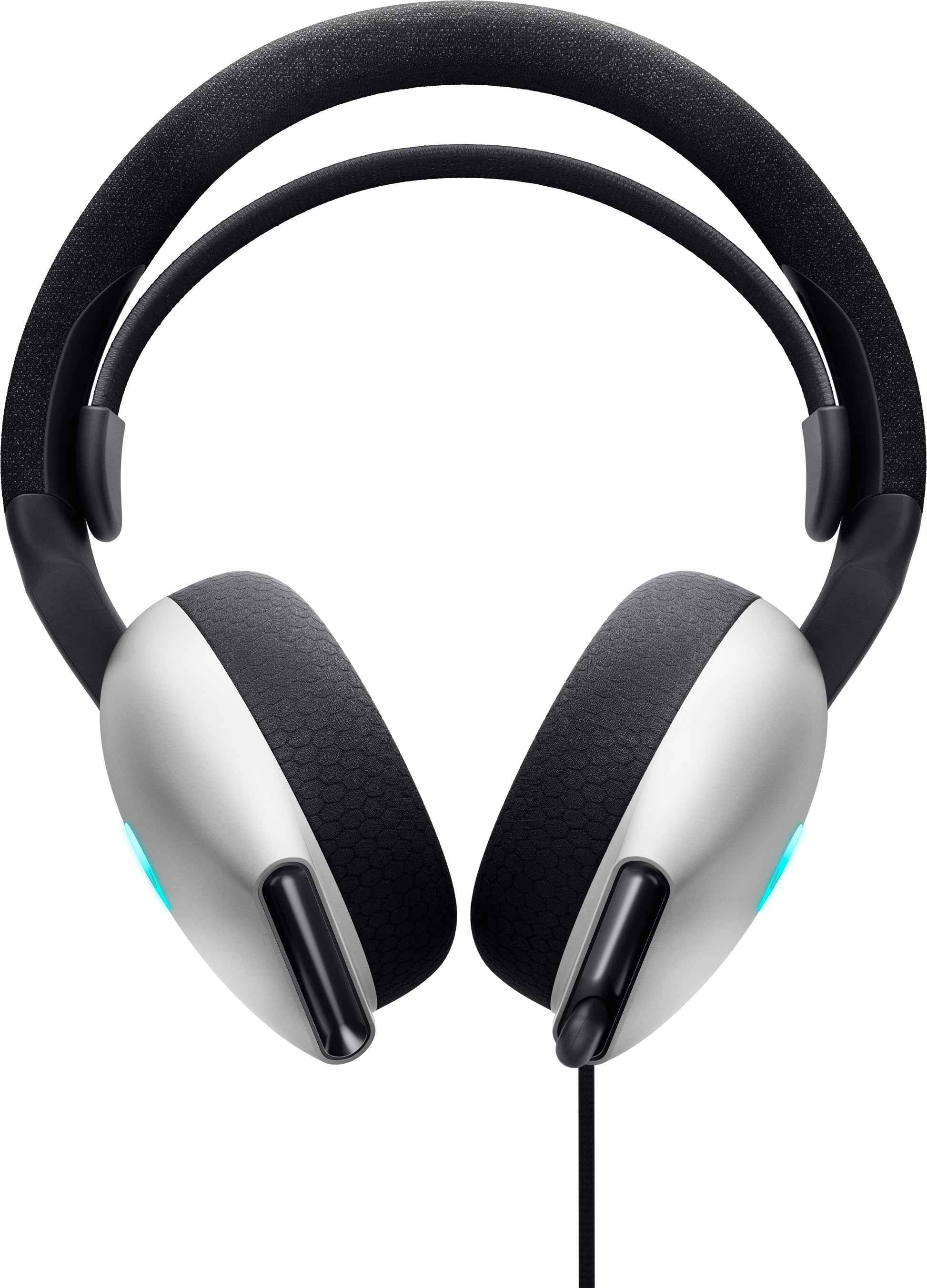 Alienware AW520H Gaming-Headset – Over-Ear, Stereo, Kabelgebunden, 3,5 mm Klinke + USB, Weiss
